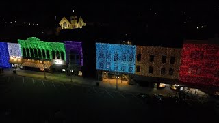 Meet the hardworking Iowans behind Oskaloosas Painting with Lights [upl. by Dedie]