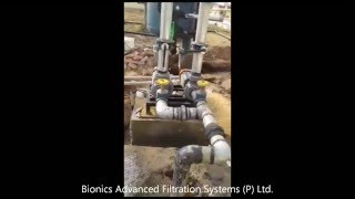 Water Filtration Unit  Pressure Sand Filter Demonstration [upl. by Nirik978]