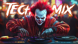 TECHNO MIX 2024 🎧 Rave Techno Remixes for Party Gym and Car Music [upl. by Esenaj]