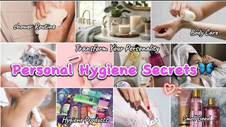 FEMININE HYGIENE ROUTINE  Tips to SMELL GOOD all day  Hygiene Tips  Hygiene Essentials [upl. by Gradeigh]