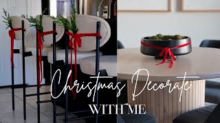 CHRISTMAS DECORATE WITH ME 2024  CHRISTMAS KITCHEN amp DINING ROOM DECOR  PART 2 [upl. by Felix]