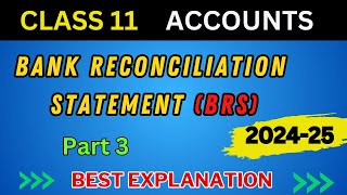 Bank Reconciliation Statement BRS Part 3 Questions Overdraft Balance as Per Cash Book [upl. by Lomasi]