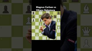 Magnus vs Hikaru Nakamura💎 chess magnus edit mastermind chessgrandmaster chessgame magnuson [upl. by Aleiram174]