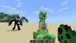 MUTANTS ADDON in Minecraft PE [upl. by Essyla]