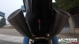 KTM Superduke 1290 R  Video ON BOARD  EURO 5 APPROVED  SoundExperience SparkExhaust [upl. by Retsub]