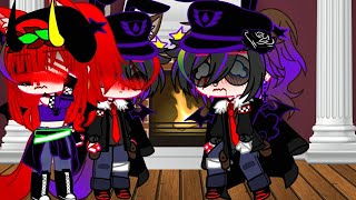 Voodoo Doll My shippMy AuHellamtrapHenry x William x GlitchtrapNot Gacha Heat [upl. by Yklam726]