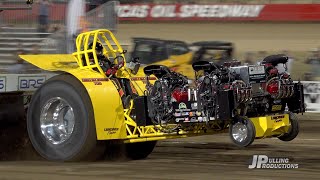 10000 Horsepower Super Modified Tractors pulling at 2022 Lucas Oil Speedway Pro Pulling Nationals [upl. by Enyamert14]