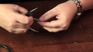 How to Turn a Ponytail Holder Into a Bracelet  DIY Craft Projects [upl. by Reis159]