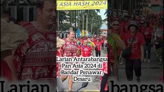 Tular persembahan kurang sopan semasa Larian Antarabangsa Pan Asia 2024 di Bandar Penawar Desaru [upl. by Mella]