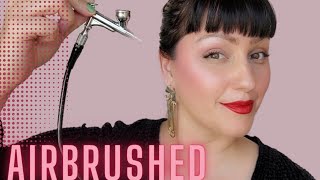 AIRBRUSH vs REGULAR MAKEUP How to do Airbrush Makeup [upl. by Nnaeinahpets]