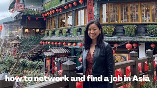 Tips on how to network and find a job in Asia 2023 [upl. by Kwasi301]