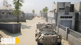 US Mechanized Troops Pull Off AMAZING Urban Combined Arms Tactics  Eye in the Sky Squad Gameplay [upl. by Suolhcin]