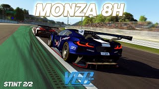 Our first good result  VEC Monza 8H  Division 1  Brabham Motorsports 83 GT3 [upl. by Pettit]