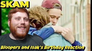 Skam Seaason 4 Bloopers and Isaks Birthday Video Reaction [upl. by Delsman]