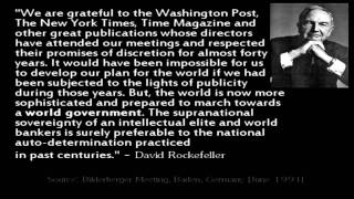 Rockefeller  New World Order Quotes [upl. by Meeharbi703]