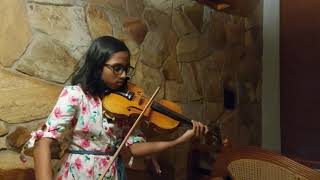 Violin Cover  Iki Gasa Handana Atheethayaka [upl. by Alyakim]