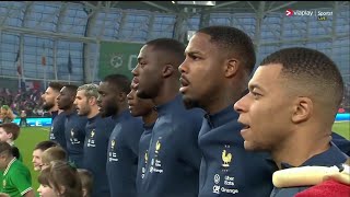 Republic of Ireland vs France National Anthem  EURO 2024 Qualifiers [upl. by Elleval]