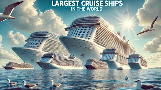 10 LARGEST CRUISE SHIPS YOU NEED TO BE ON [upl. by Constantia]