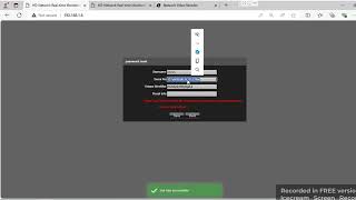 How to reset password of secureye Starling IP camera Tutorial [upl. by Eanehs688]