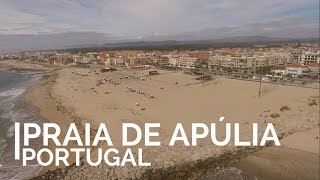 Praia de Apúlia  Portugal  a vista de drone [upl. by Einot149]