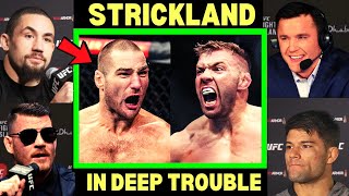 UFC Fighters quotPredictquot Sean Strickland vs Dricus Du Plessis  UFC 297 [upl. by Eiralam]