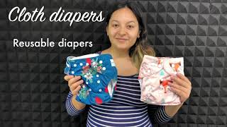 Babygoal Cloth Diapers One Size Reusable Washable Pocket Nappy Unboxing  Reusable baby diapers [upl. by Steffen]