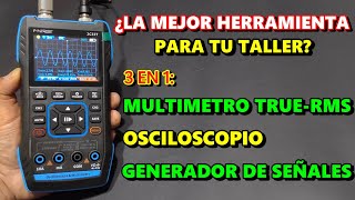 ✅IMPRESIONANTE TODO LO QUE HACE ESTA HERRAMIENTA 3 EN 1 👀👉 FNIRSI 2C23T ES LA MEJOR PARA TU TALLER [upl. by Acirtap680]