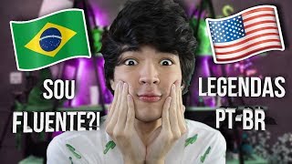 EU FALANDO INGLÊS LEGENDAS PTBR  MoriMura [upl. by Simah]