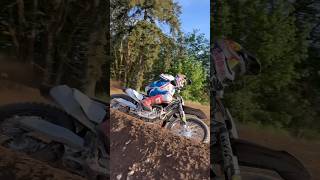 Trying out a New Triumph TF250X Motocross Bike [upl. by Annid]