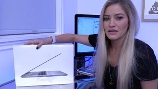 MacBook Pro 2016 TouchBar Unboxing  iJustine [upl. by Darom41]