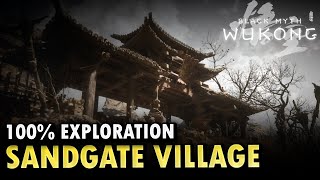 Sandgate Village 100 Walkthrough Black Myth Wukong – All Collectibles [upl. by Wildon]