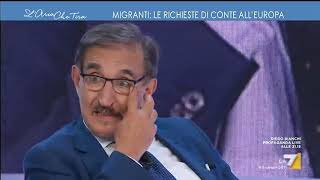 Luca Casarini in diretta dalla Mare Jonio sotto sequestro per effetto del Decreto Sicurezza [upl. by Soinski157]