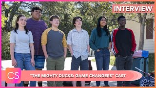 THE MIGHTY DUCKS GAME CHANGERS Cast Talk Season 2 New Cast Members amp Secrets from Set [upl. by Dallas550]