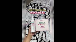 MILKY GLUTA WHITE BAR SOAP20X WHITENING Pampaputi Pampakanis Pampabata ng Balat MILKY GLUTA WHITE [upl. by Imhsar249]