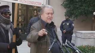 Former Trump adviser Bannon sentenced to 4 months in prison for contempt of congress [upl. by Iad]