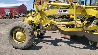 1962 Galion T500 Motor Grader [upl. by Audwen772]