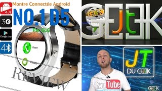 NO 1 D5 Montre connectée Android Video par GLG [upl. by Xam]