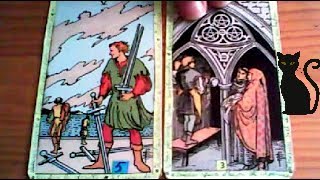 Combinaciones tarot con el CINCO de ESPADAS  ARCANOS MENORES DE OROS Por TARA [upl. by Aelak]