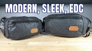 BEST EDC SLING BAG VANQUEST LARGE VS SMALL DENDRITE FULL BAG REVIEW [upl. by Gnohc]