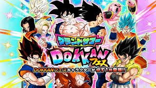 MUST SUMMON 🫡 100 STONES ON GRAND SUMMON DOKKANFEST BANNER DBZ Dokkan Battle [upl. by Autum834]