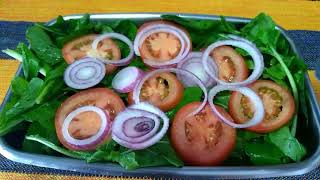 SALADA DE RÚCULA E TOMATE [upl. by Nevar]