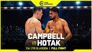 A WIN ON HOME SOIL  Ryan Campbell VS Shahram Hotak  FULL FIGHT  CW 176 Glasgow [upl. by Lertnom317]