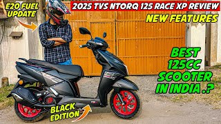 2025 TVS Ntorq 125 Race XP Black Edition Review  Top Speed  Best 125cc Scooter in India 🔥 [upl. by Caputo]