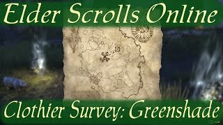 Clothier Survey Greenshade Elder Scrolls Online [upl. by Aeret]