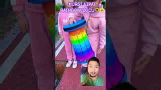 KURSI LIPAT RAINBOW GEMES  goodthing funny cute shorts [upl. by Adiene394]