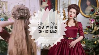 Getting ready for Christmas inspired by rococo style 🎄✨ [upl. by Adrianna]