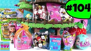 Blind Bag Treehouse 104 Unboxing LOL Surprise Trolls Disney Shopkins  PSToyReviews [upl. by Eleda]