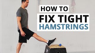 How to Fix Tight Hamstrings HINT Static Stretching Doesnt Work [upl. by Warms899]