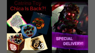 CATRINA TOY CHICA MAKES A RETURN TO FNAF AU [upl. by Ailelc]