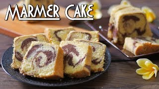 RESEP MARMER CAKE LEMBUT [upl. by Nnalatsyrc710]